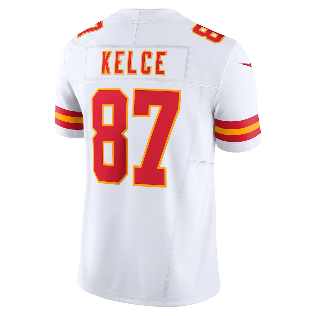KC.Chiefs #87 Travis Kelce White Vapor F.U.S.E. Limited Jersey football jersey product view 1