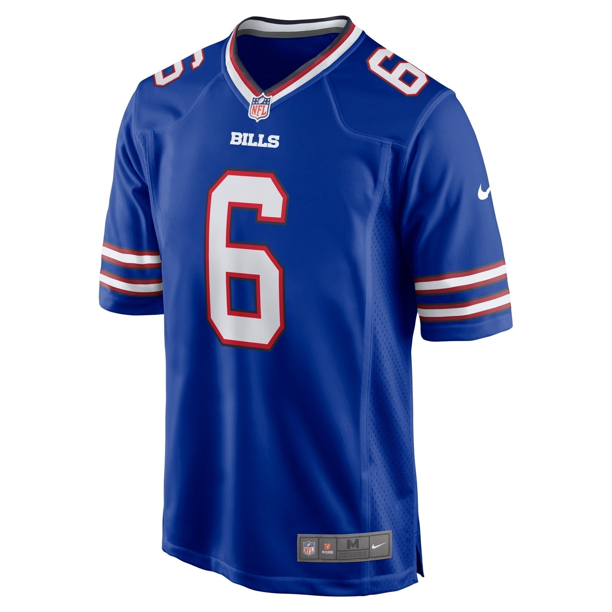 Shane Buechele Buffalo Bills Team Game Jersey - Royal football jersey product view 2