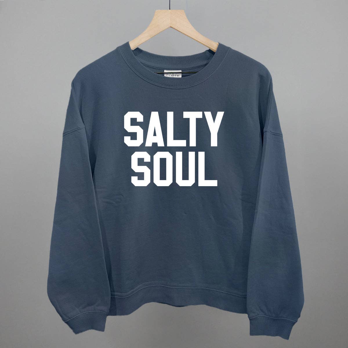 Salty Soul (White) Unisex T-shirt, Sweatshirt, Hoodie, Long Sleeve Tee - T-Shirt, Sweatshirt, Hoodie