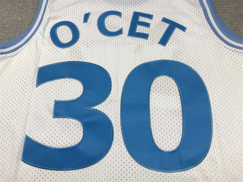 Movie version #30 white jersey sports jersey product view 3