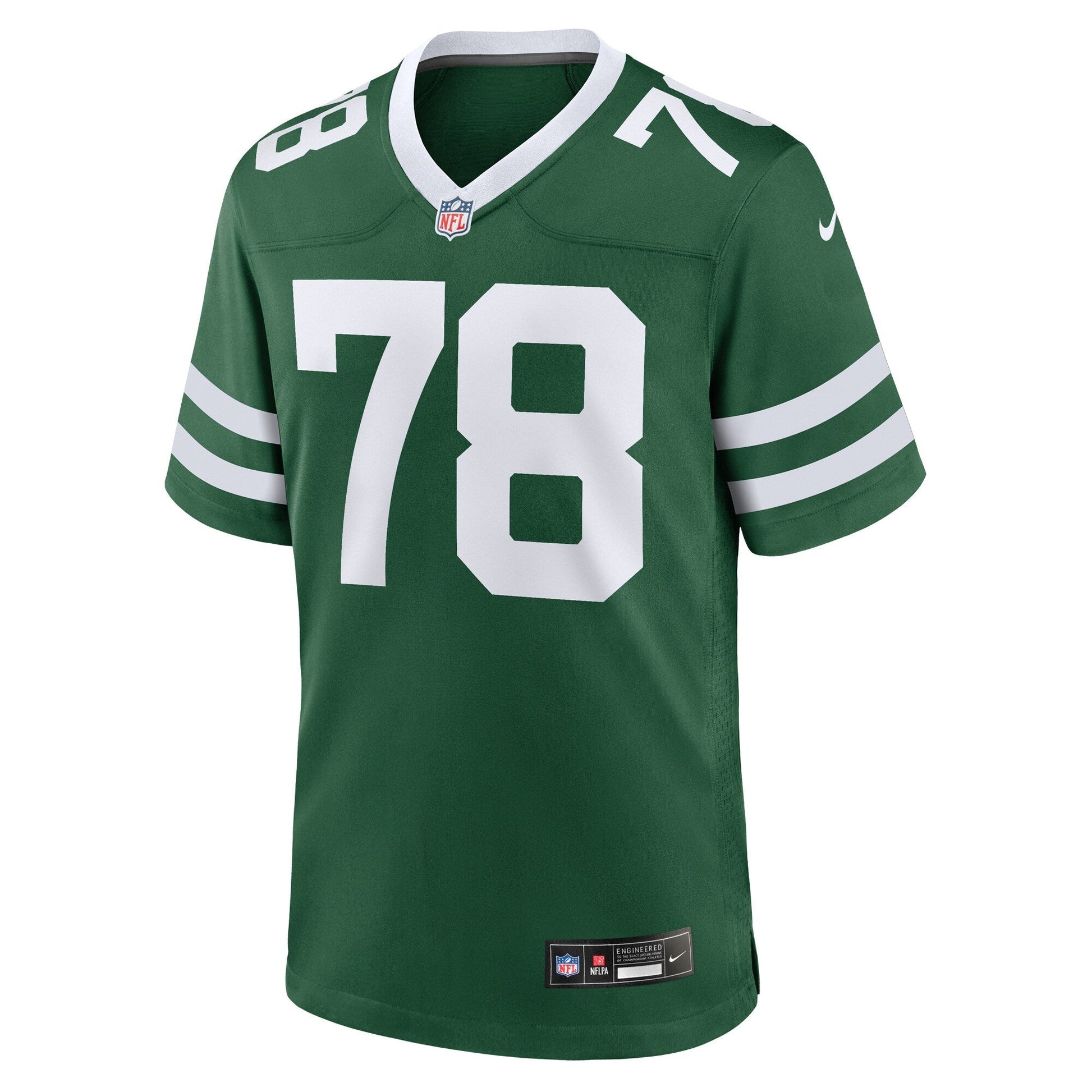 Morgan Moses New York Jets Game Jersey - Legacy Green football jersey product view 2