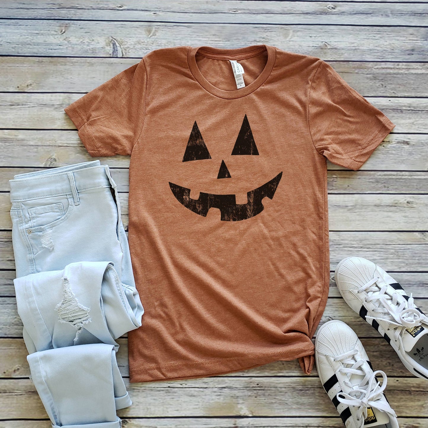 Jack O Lantern Tee | Halloween | Sizes XS-2XL Unisex T-shirt, Sweatshirt, Hoodie, Long Sleeve Tee - T-Shirt, Sweatshirt, Hoodie