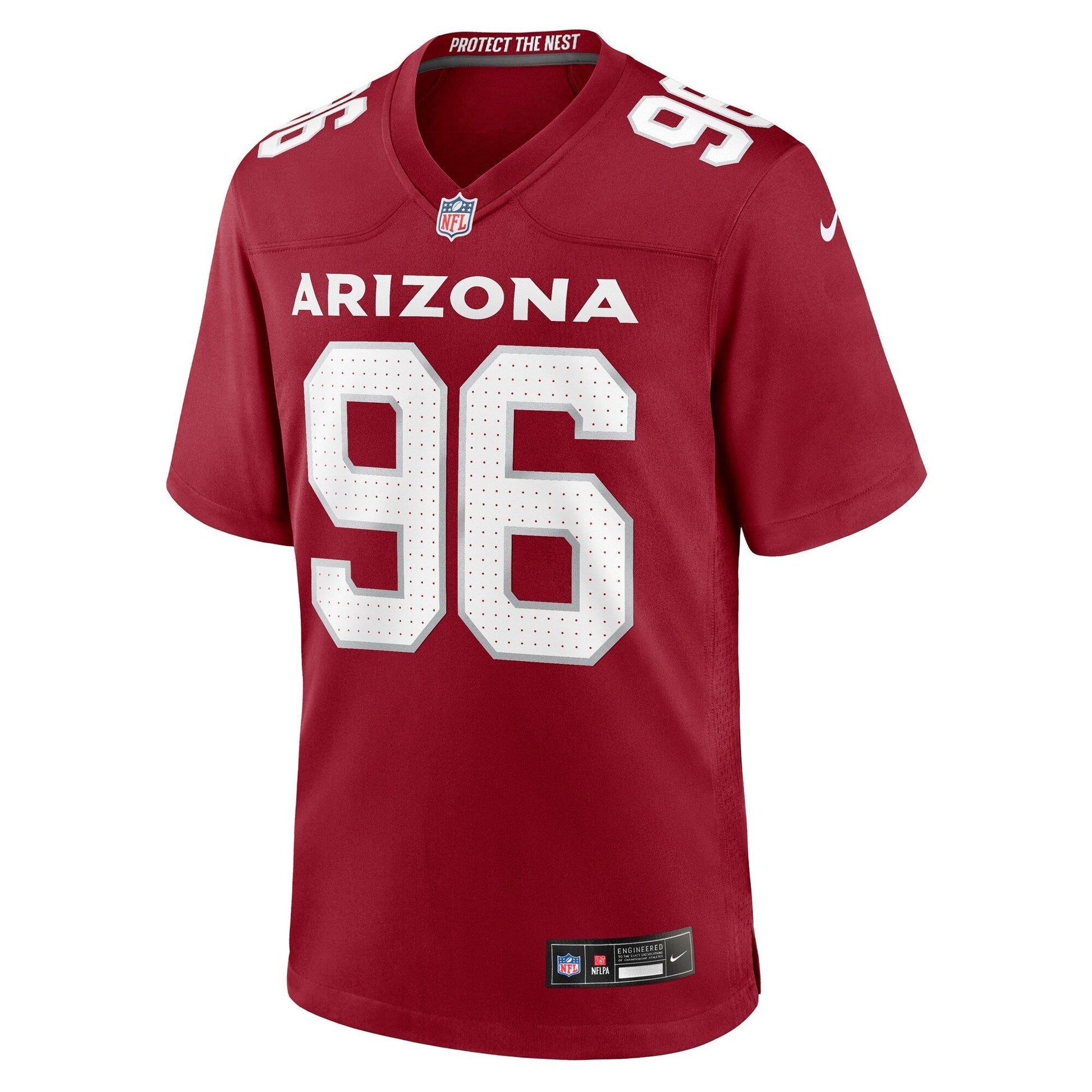 Eric Banks Arizona Cardinals Game Jersey - Cardinal football jersey product view 2