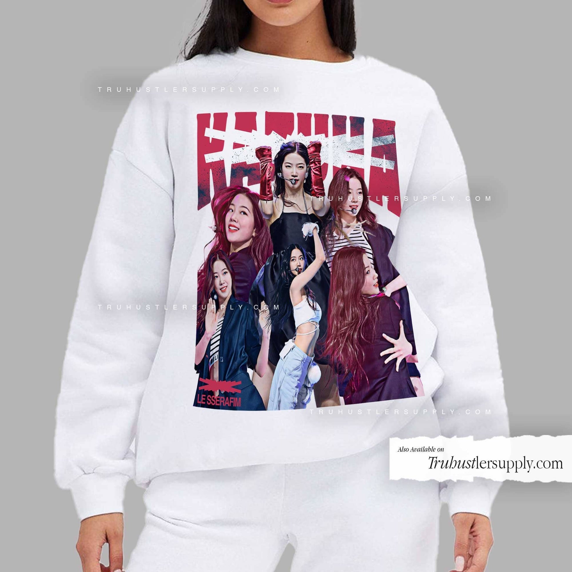 Kazuha Kpop Sweatshirt Unforgiven Album Unisex T-shirt, Sweatshirt, Hoodie, Long Sleeve Tee - T-Shirt, Sweatshirt, Hoodie