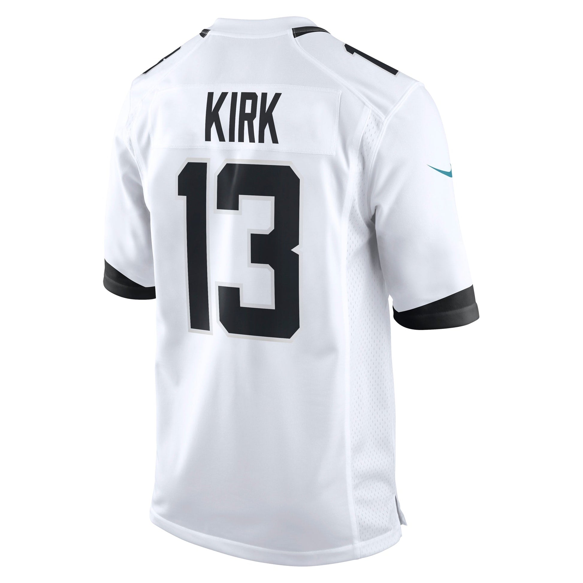 Christian Kirk Jacksonville Jaguars Game Jersey - White football jersey product view 3