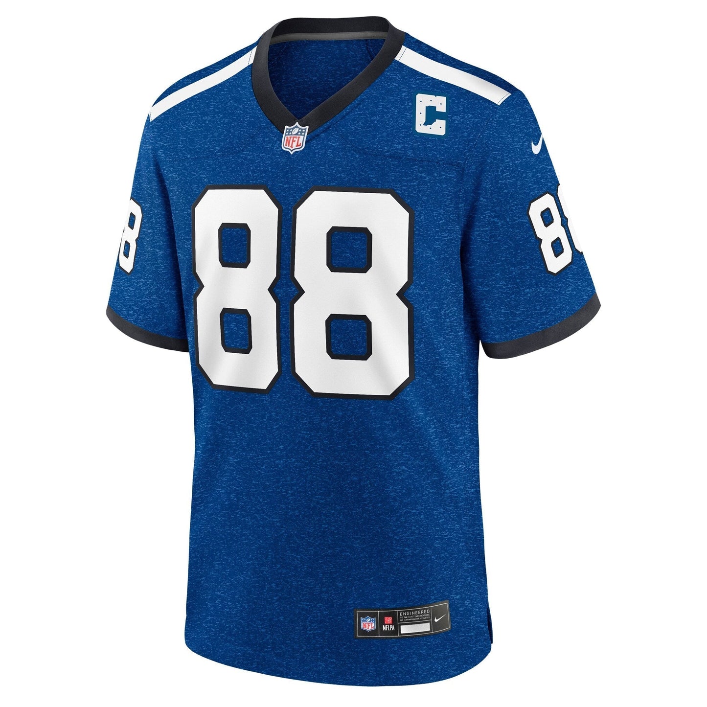 John Mackey Indianapolis Colts Indiana Nights Alternate Game Jersey - Royal football jersey product view 2