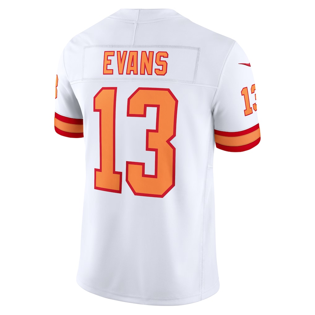 TB.Buccaneers #13 Mike Evans White Vapor F.U.S.E. Player Limited Jersey football jersey product view 1