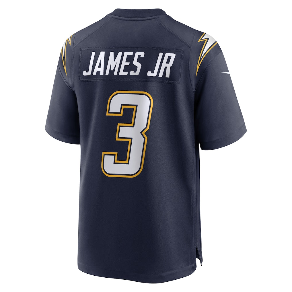 LA.Chargers #3 Derwin James Jr. Navy Alternate Super Chargers Game Jersey football jersey product view 1