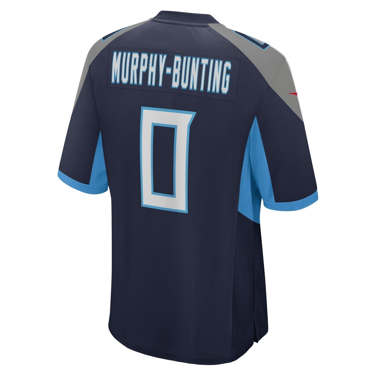 Sean Murphy-Bunting Tennessee Titans Game Jersey - Navy football jersey product view 3