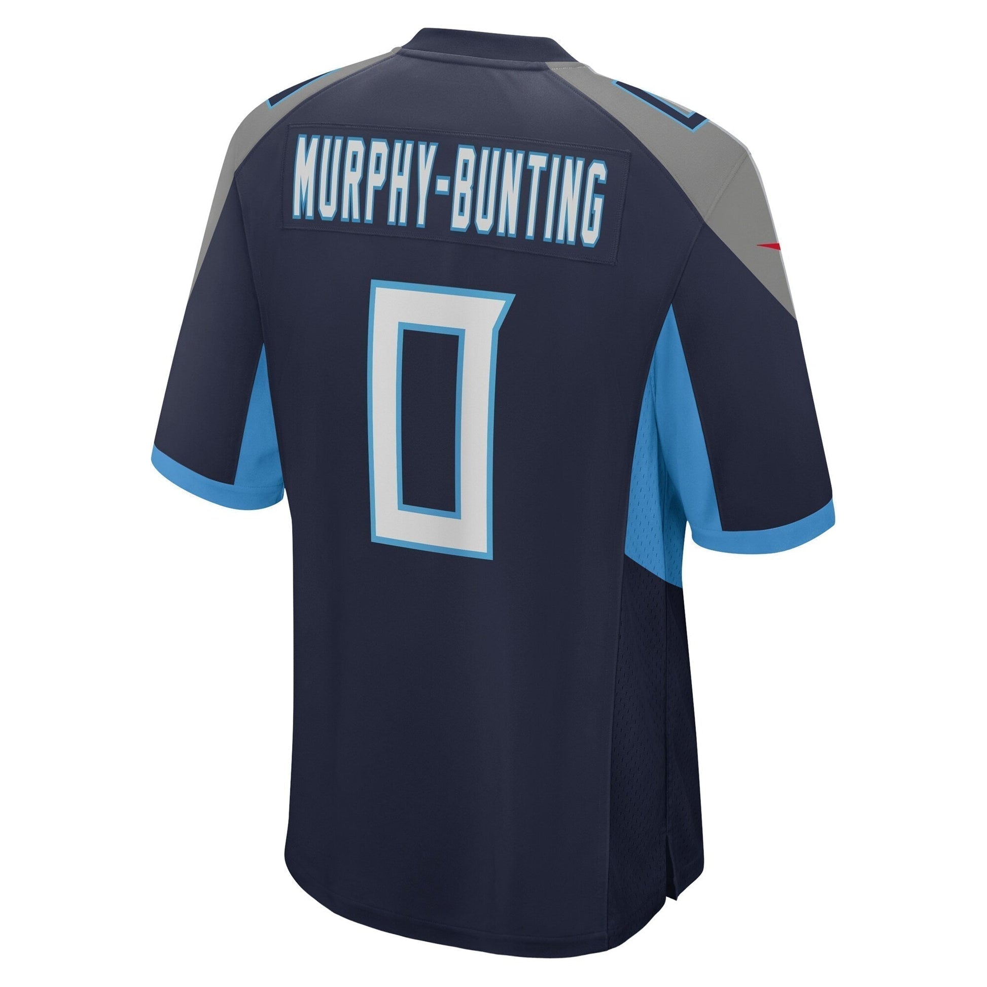 Sean Murphy-Bunting Tennessee Titans Game Jersey - Navy football jersey product view 3