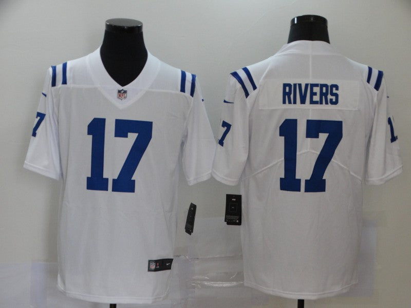 Men's Indianapolis Colts Philip Rivers #17 White Player Game Jersey1 football jersey product view 1