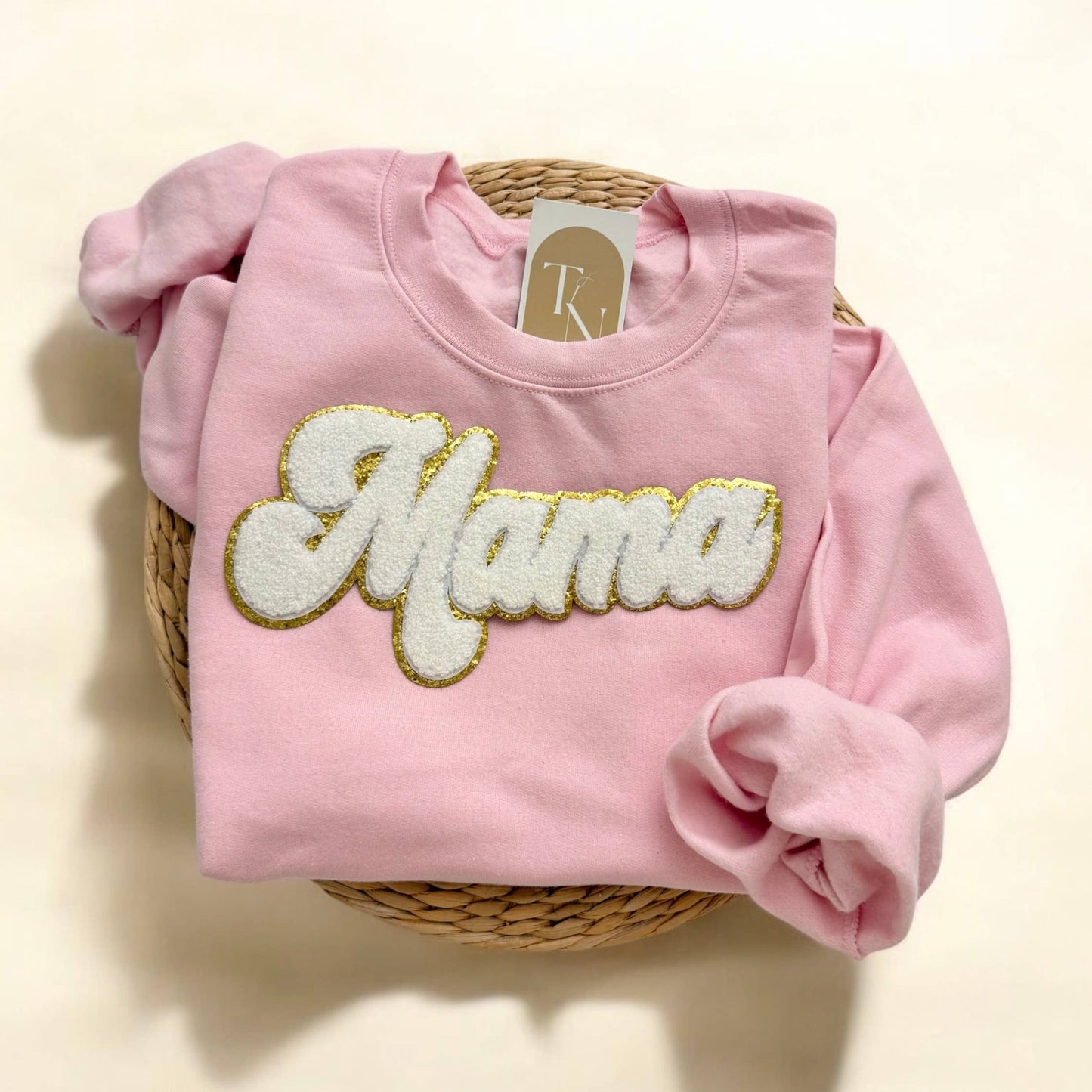 Chenille Mama Sweatshirt, MotherS Day Gift For Mom Unisex T-shirt, Sweatshirt, Hoodie, Long Sleeve Tee - T-Shirt, Sweatshirt, Hoodie
