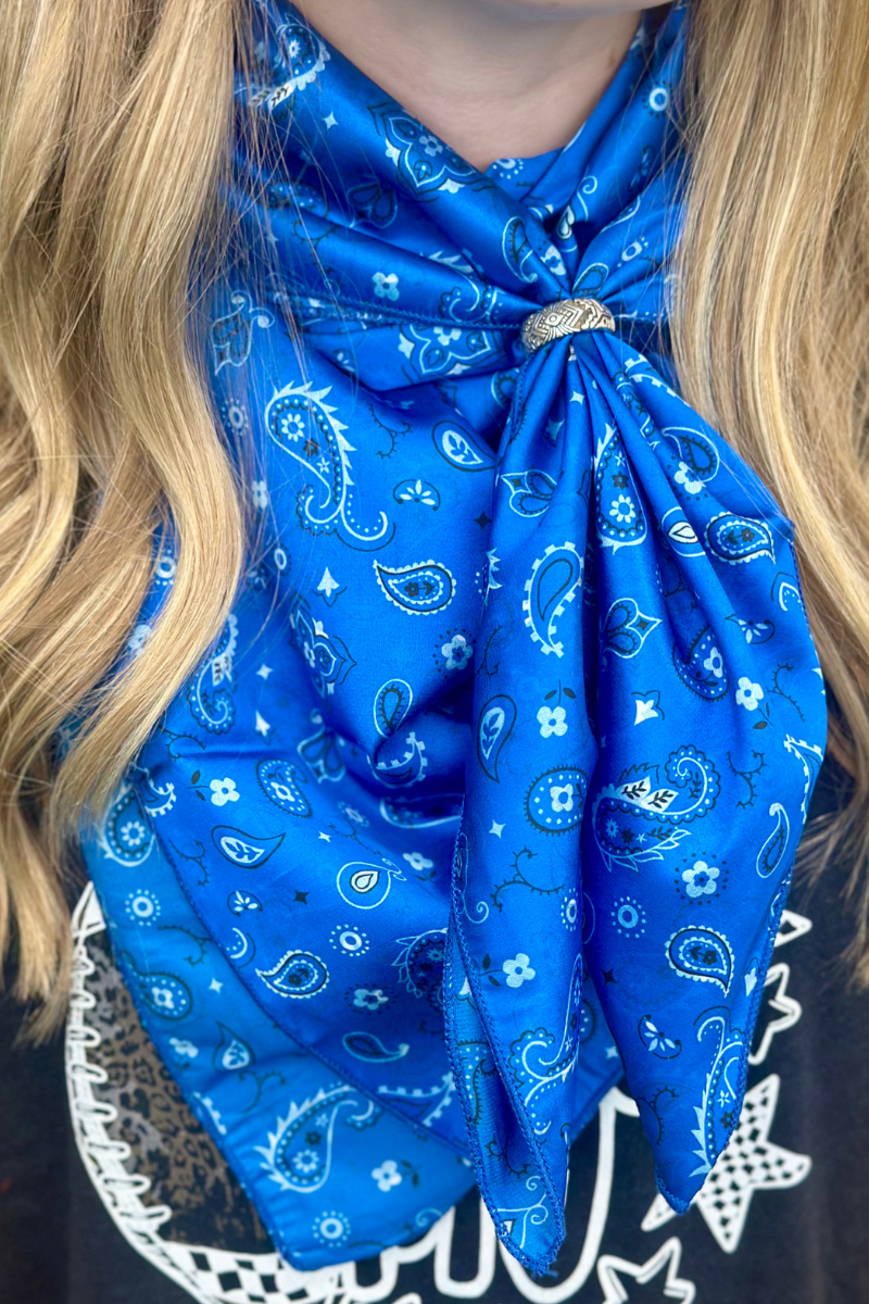 Bandana Babe Blue Wild Rag Unisex T-shirt, Sweatshirt, Hoodie, Long Sleeve Tee - T-Shirt, Sweatshirt, Hoodie