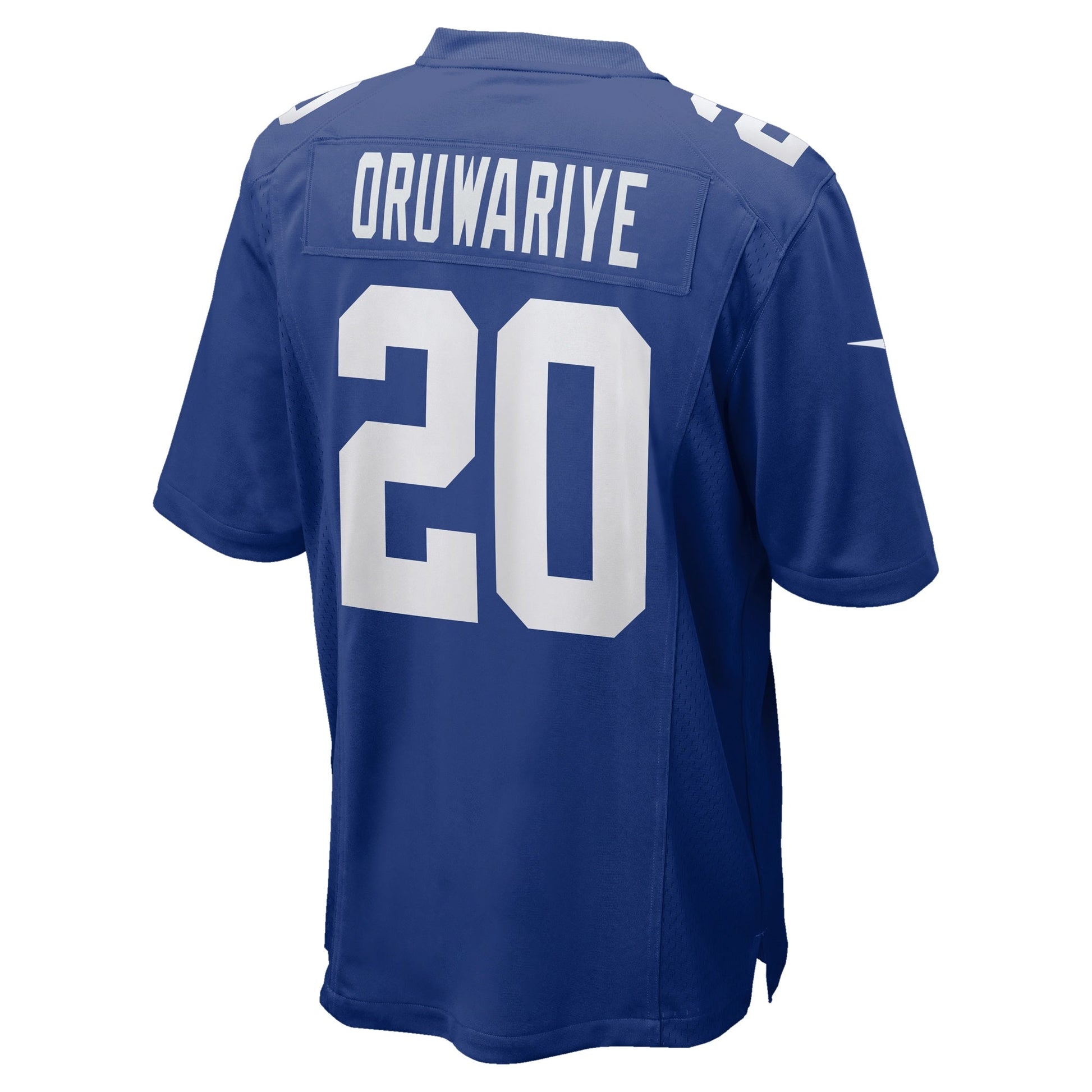 Amani Oruwariye New York Giants Game Jersey - Royal football jersey product view 3