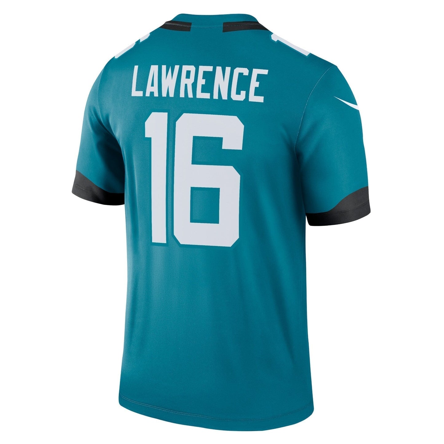 Trevor Lawrence Jacksonville Jaguars Legend Jersey - Teal football jersey product view 3