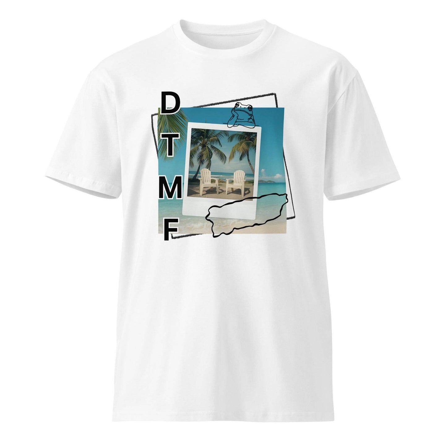Bad Bunny Coqu Nostalgia Beach Tee Unisex T-shirt, Sweatshirt, Hoodie, Long Sleeve Tee - T-Shirt, Sweatshirt, Hoodie