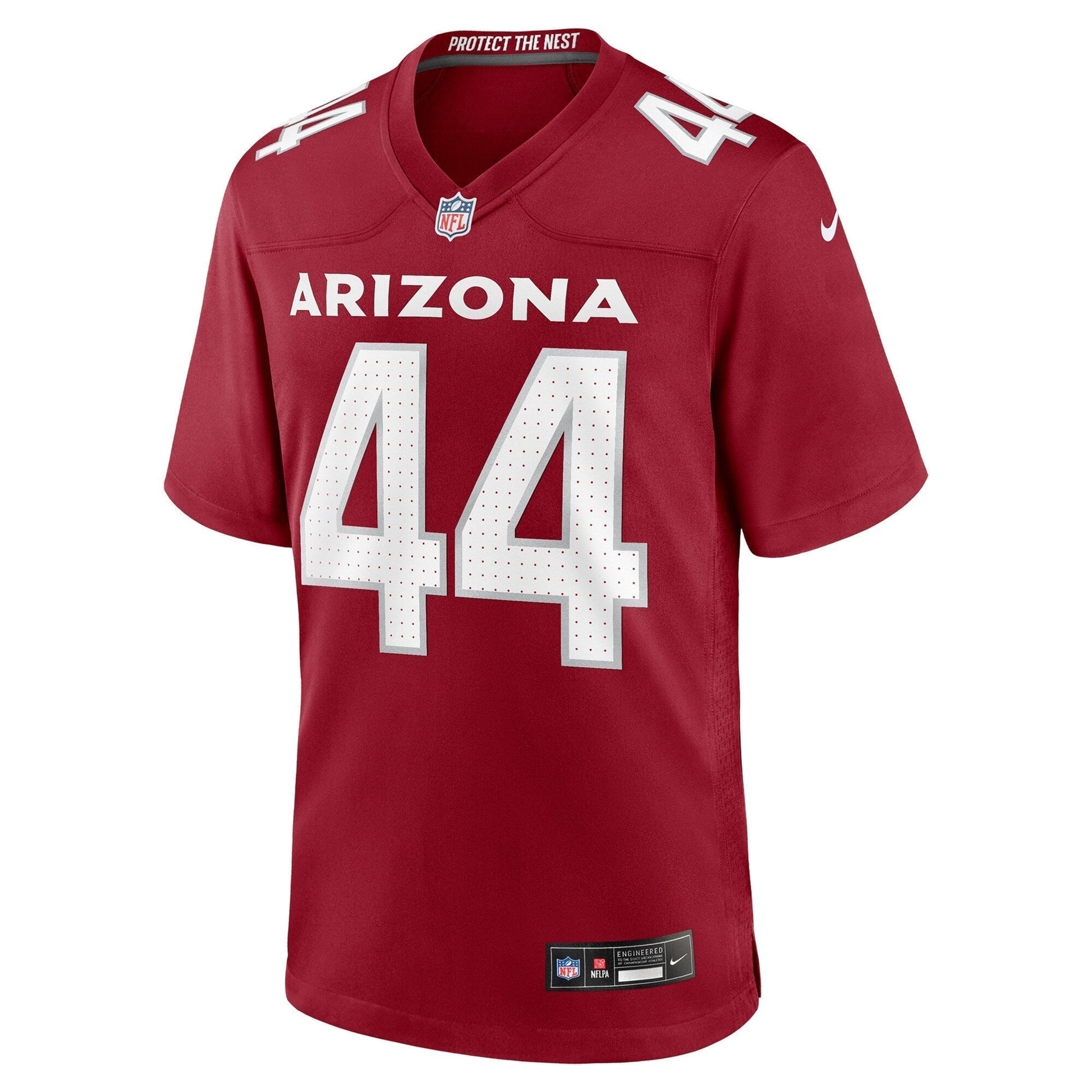 Owen Pappoe Arizona Cardinals Team Game Jersey - Cardinal football jersey product view 2