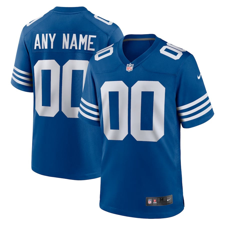 Custom Indianapolis Colts Jersey football jersey product view 1