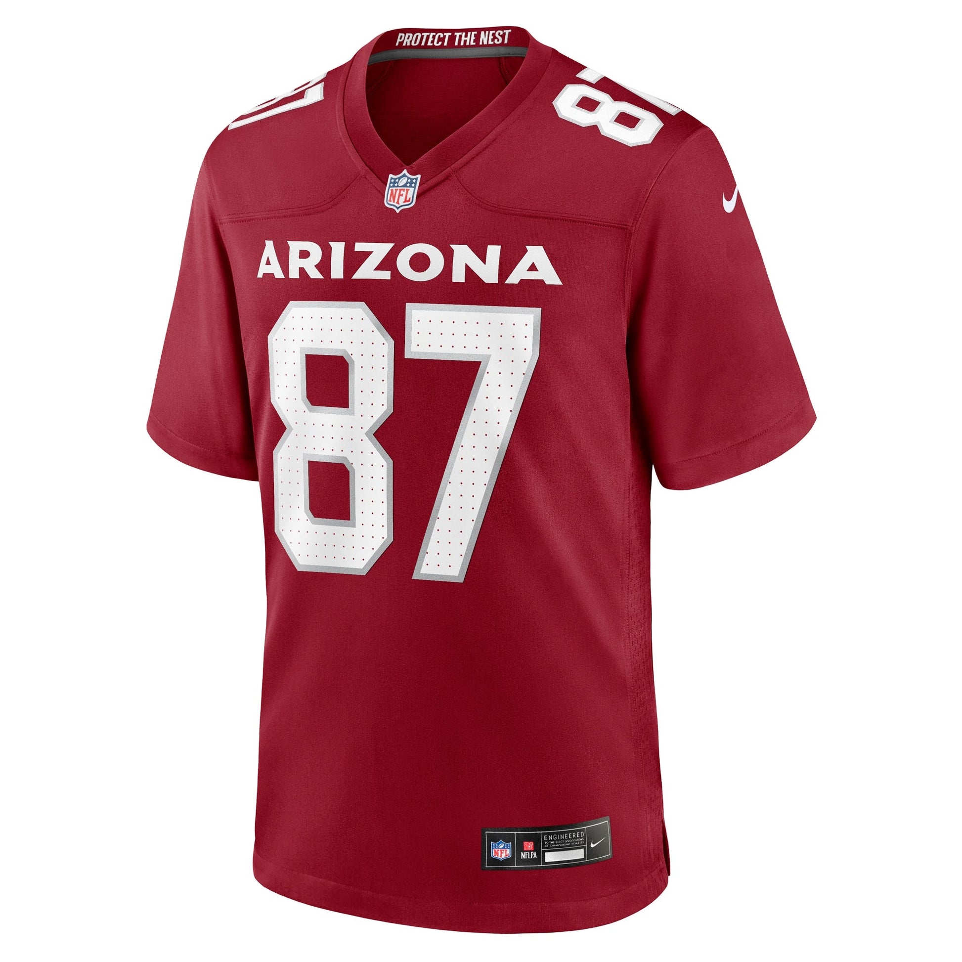 Geoff Swaim Arizona Cardinals Team Game Jersey - Cardinal football jersey product view 2