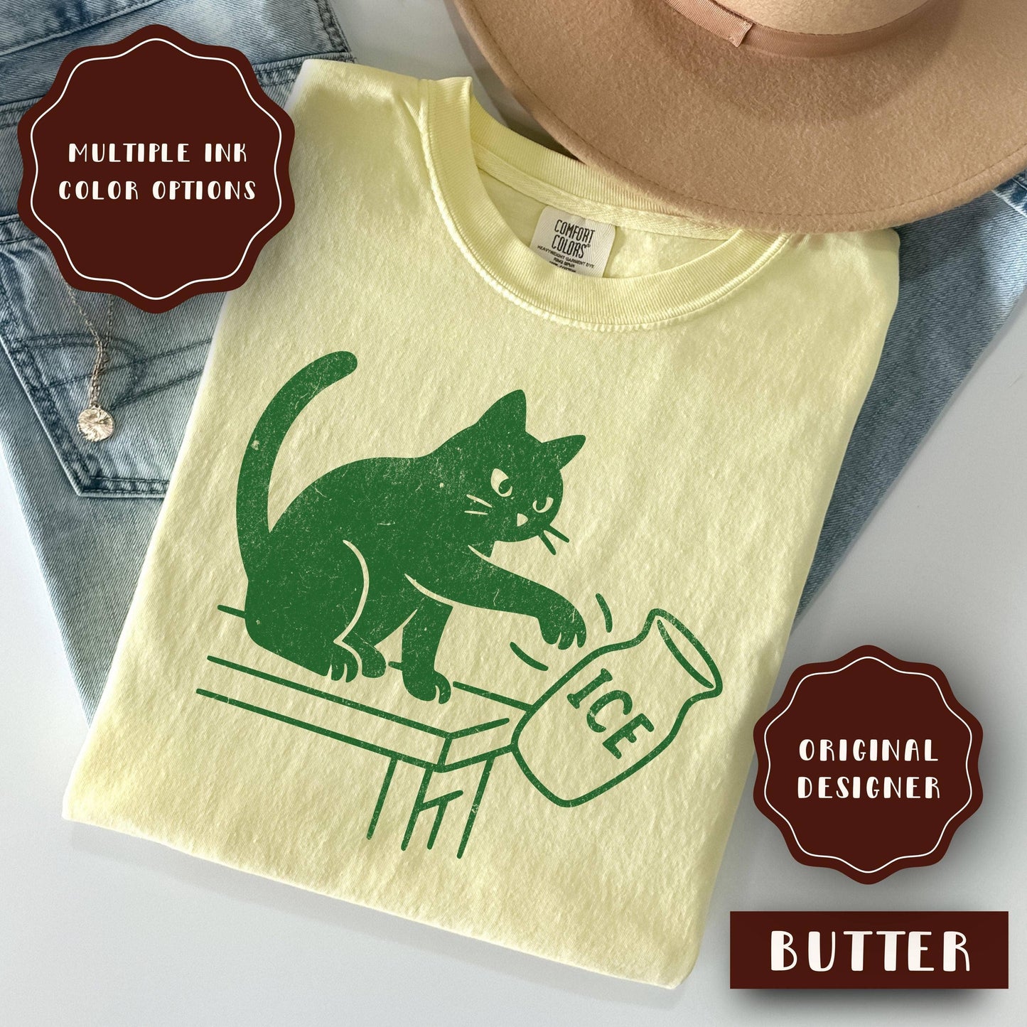 Abolish Ice Funny Cat Political Tee Unisex T-shirt, Sweatshirt, Hoodie, Long Sleeve Tee - T-Shirt, Sweatshirt, Hoodie