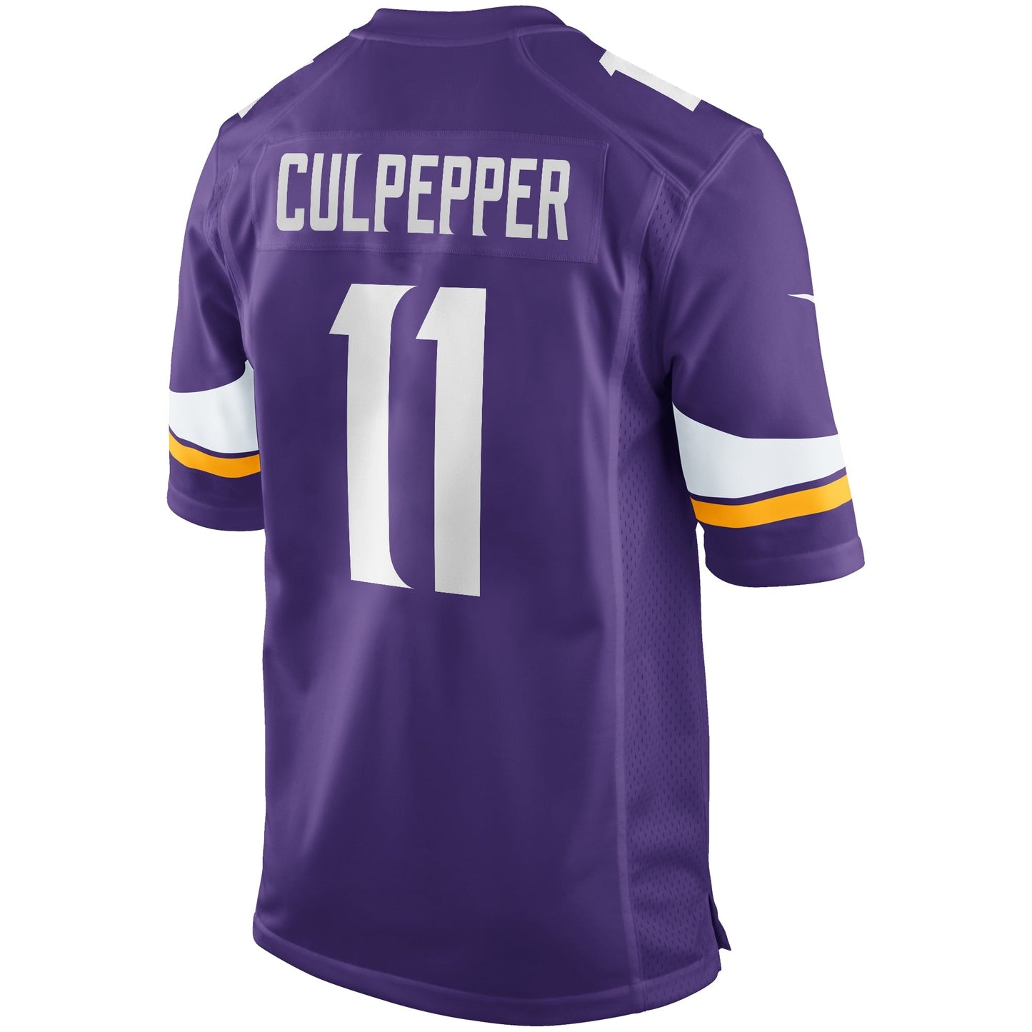 Daunte Culpepper Minnesota Vikings Game Retired Jersey - Purple football jersey product view 3
