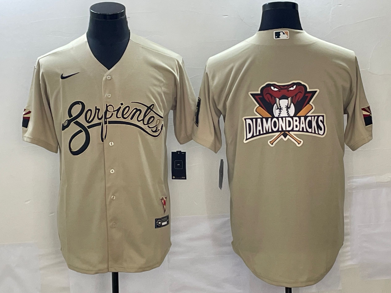 Men's Arizona Diamondbacks Sand City Connect Replica Team Jersey baseball jersey product view 1