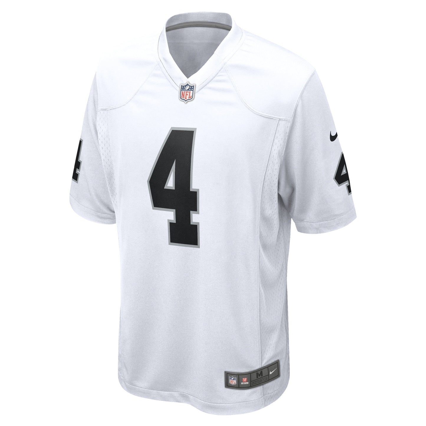 Aidan O'Connell Las Vegas Raiders Game Jersey - White football jersey product view 2