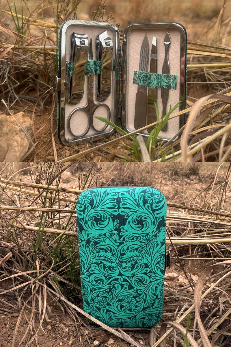 Tooled in Turquoise Manicure Set Unisex T-shirt, Sweatshirt, Hoodie, Long Sleeve Tee - T-Shirt, Sweatshirt, Hoodie