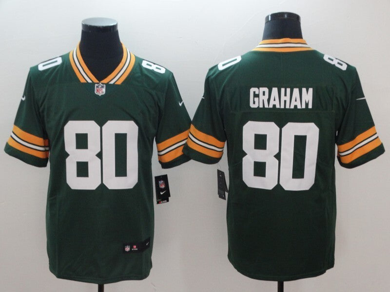 Men's Green Bay Packers Jimmy Graham Jersey -green football jersey product view 1