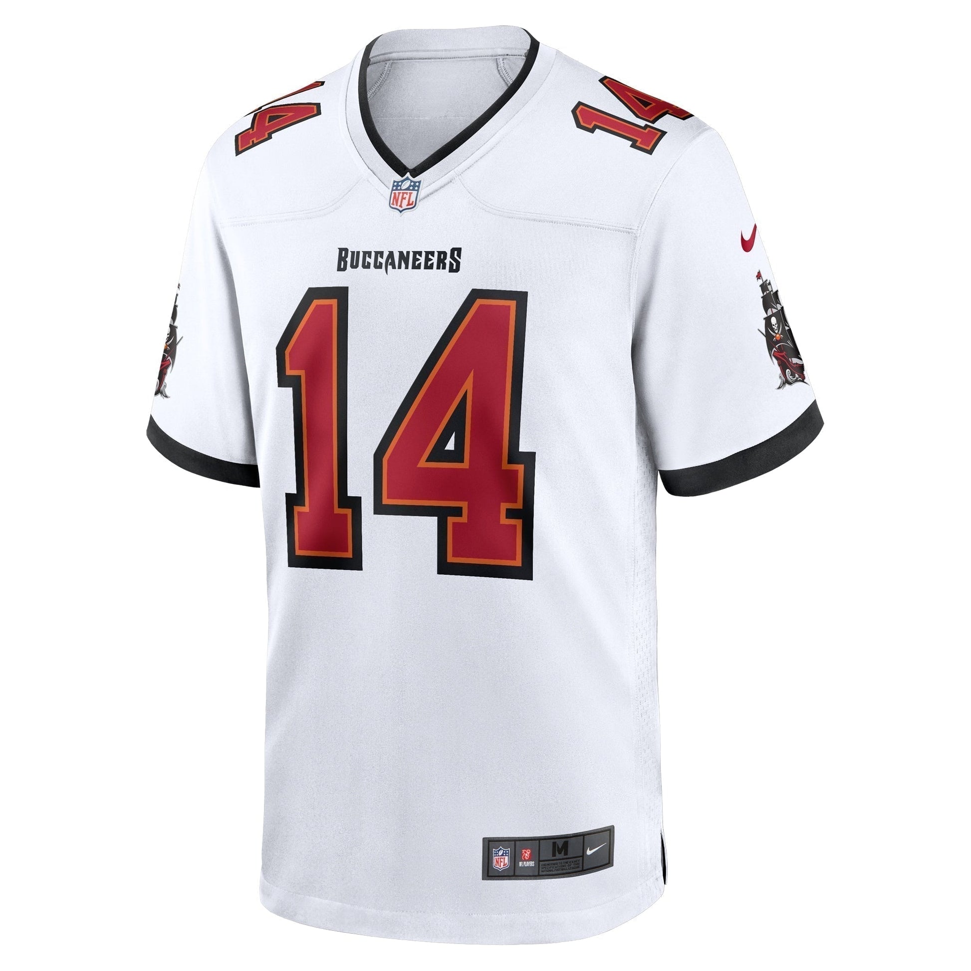 Chris Godwin Tampa Bay Buccaneers White Game Jersey - White football jersey product view 2