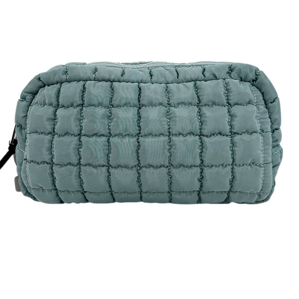 GZ-4282 Puffer Quilted Makeup Bag Haze Blue Unisex T-shirt, Sweatshirt, Hoodie, Long Sleeve Tee - T-Shirt, Sweatshirt, Hoodie