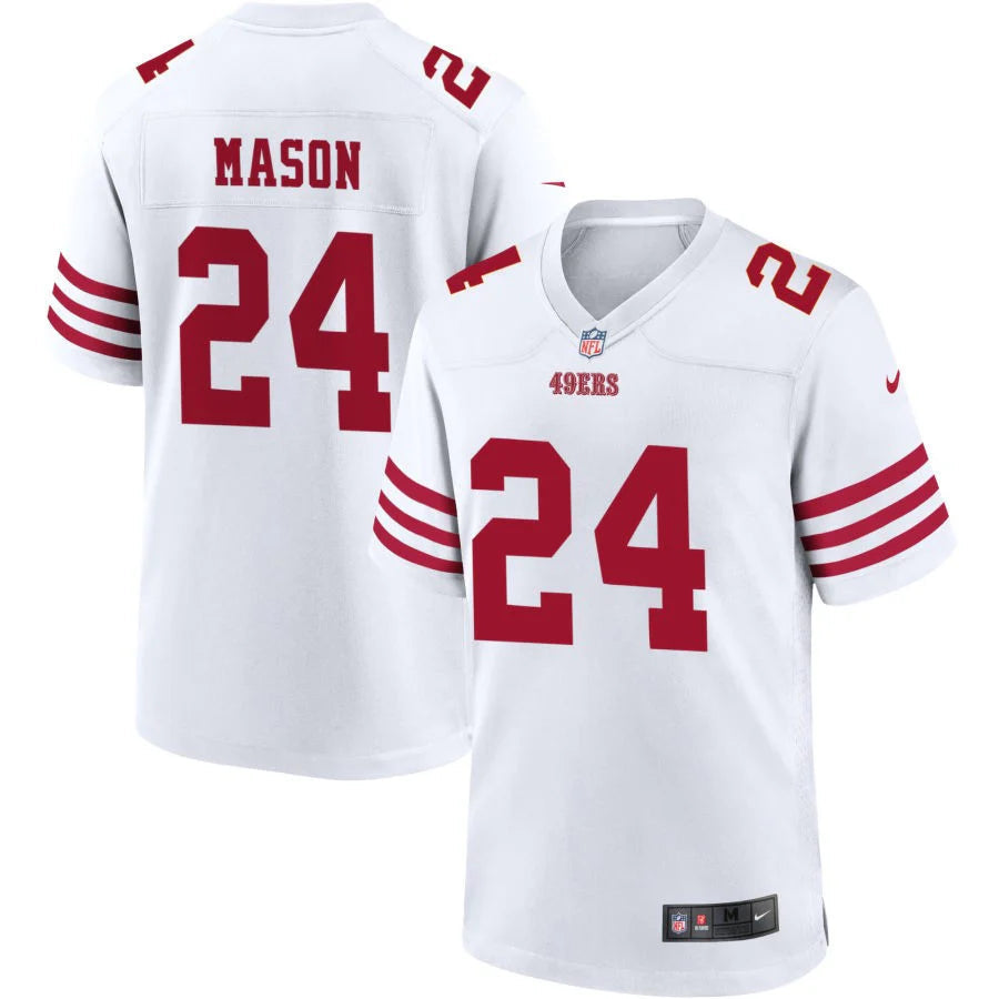 Jordan Mason San Francisco 49ers Jersey football jersey product view 1