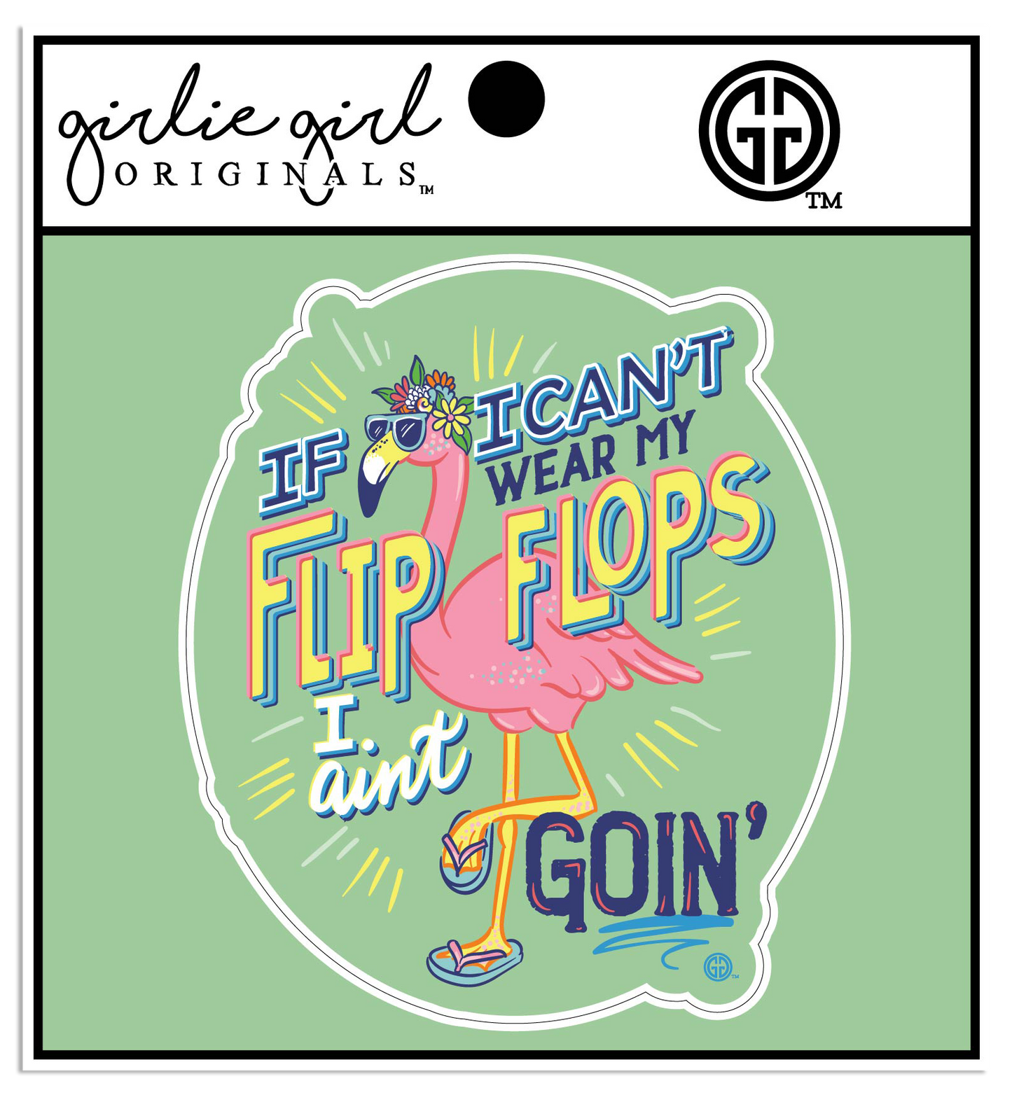 Decal/Sticker Flip Flop Goin 2464 Unisex T-shirt, Sweatshirt, Hoodie, Long Sleeve Tee - T-Shirt, Sweatshirt, Hoodie