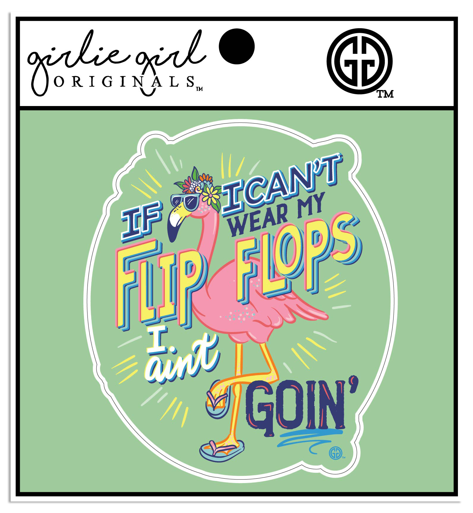 Decal/Sticker Flip Flop Goin 2464 Unisex T-shirt, Sweatshirt, Hoodie, Long Sleeve Tee - T-Shirt, Sweatshirt, Hoodie