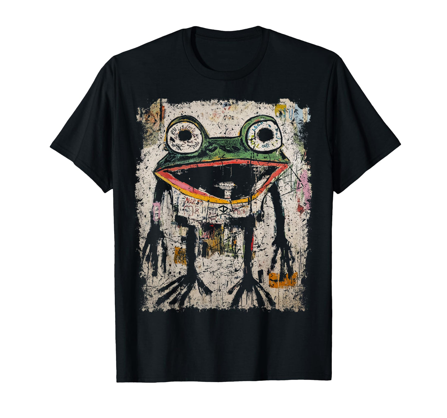 Pop Art Toad 90S Graffiti T-Shirt - Novelty Apparel Unisex - T-Shirt, Sweatshirt, Hoodie