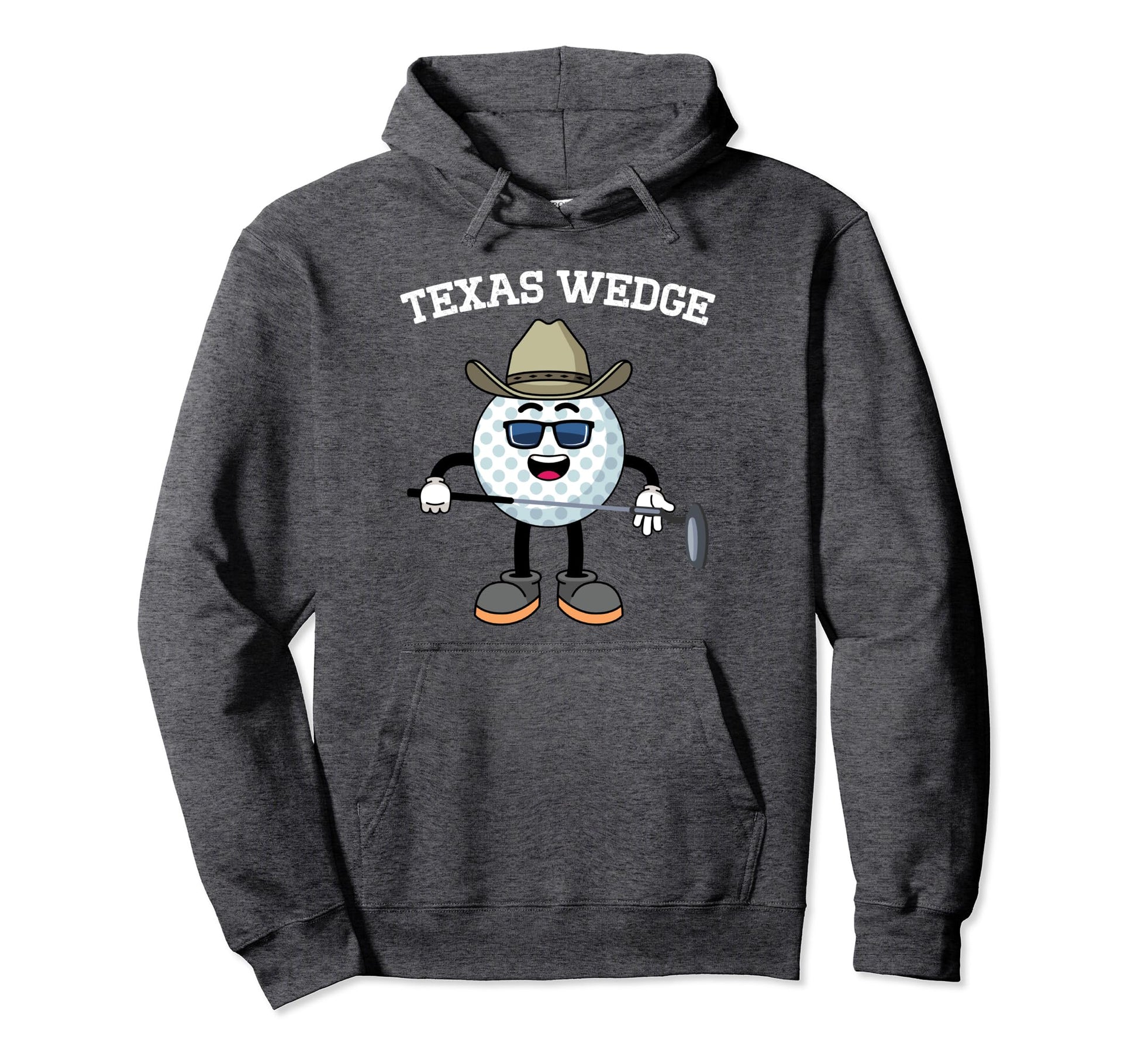 Golf Putter Texas Wedge Golf Club Hoodie - Casual Everyday Wear for Adults - T-Shirt, Sweatshirt, Hoodie