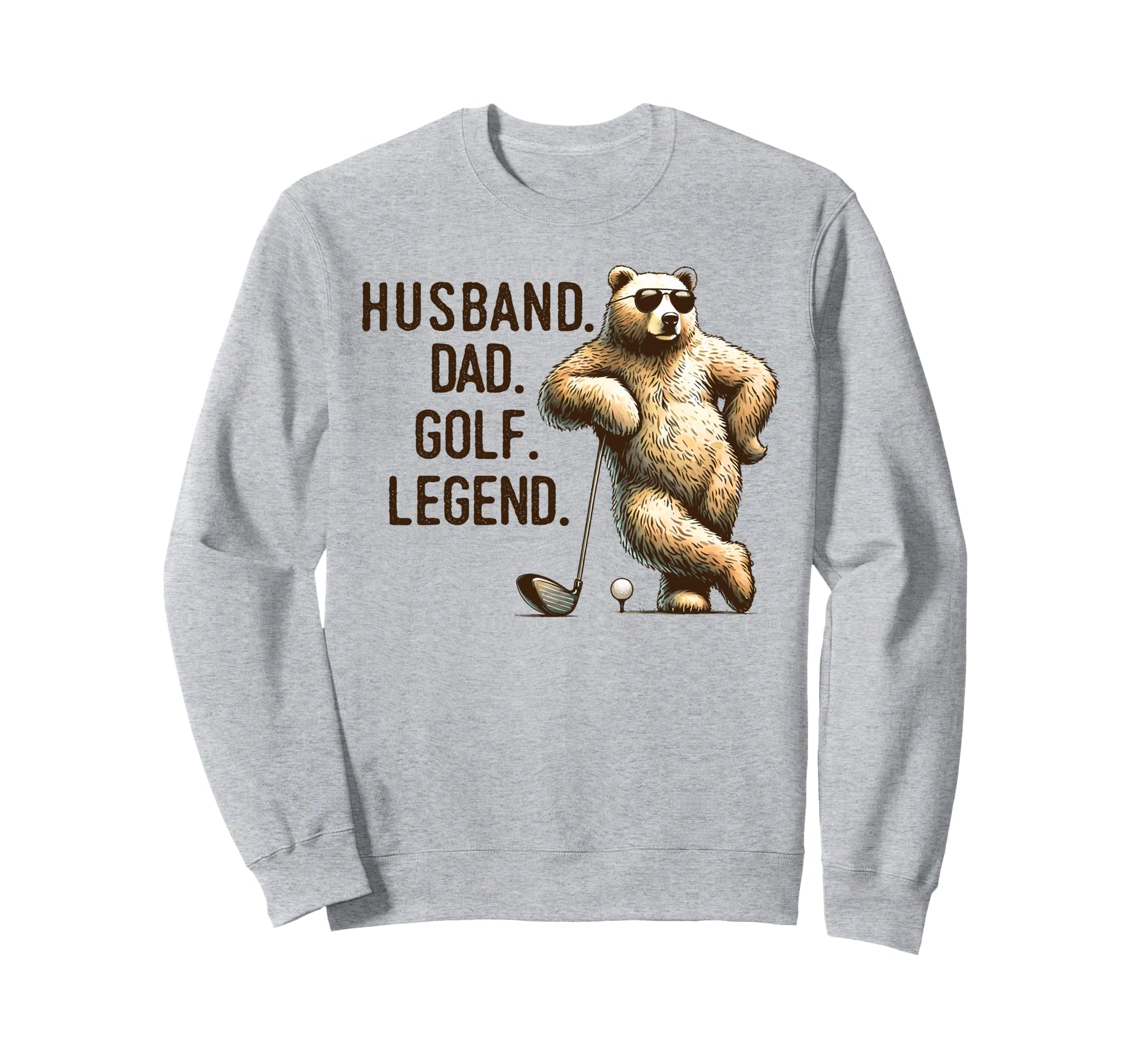 Golf Player Golfer Par Time Husband Sweatshirt - Aesthetic Graphic Unisex - T-Shirt, Sweatshirt, Hoodie