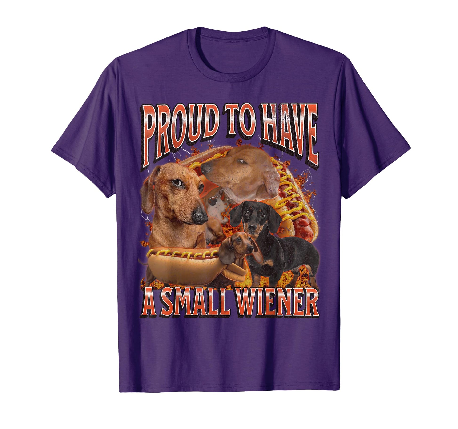 Proud To Have Small Wiener Funny T-Shirt - Fun Novelty Design Men Women - T-Shirt, Sweatshirt, Hoodie