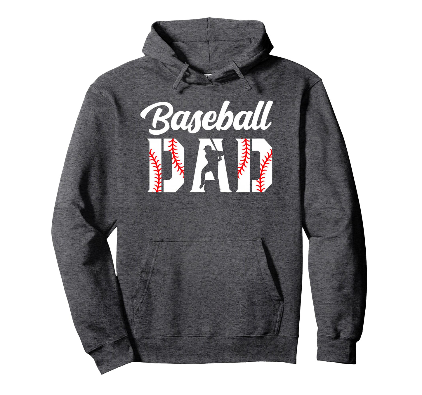Baseball Dad Dad Baseball Hoodie - Minimalist Print Unisex - T-Shirt, Sweatshirt, Hoodie