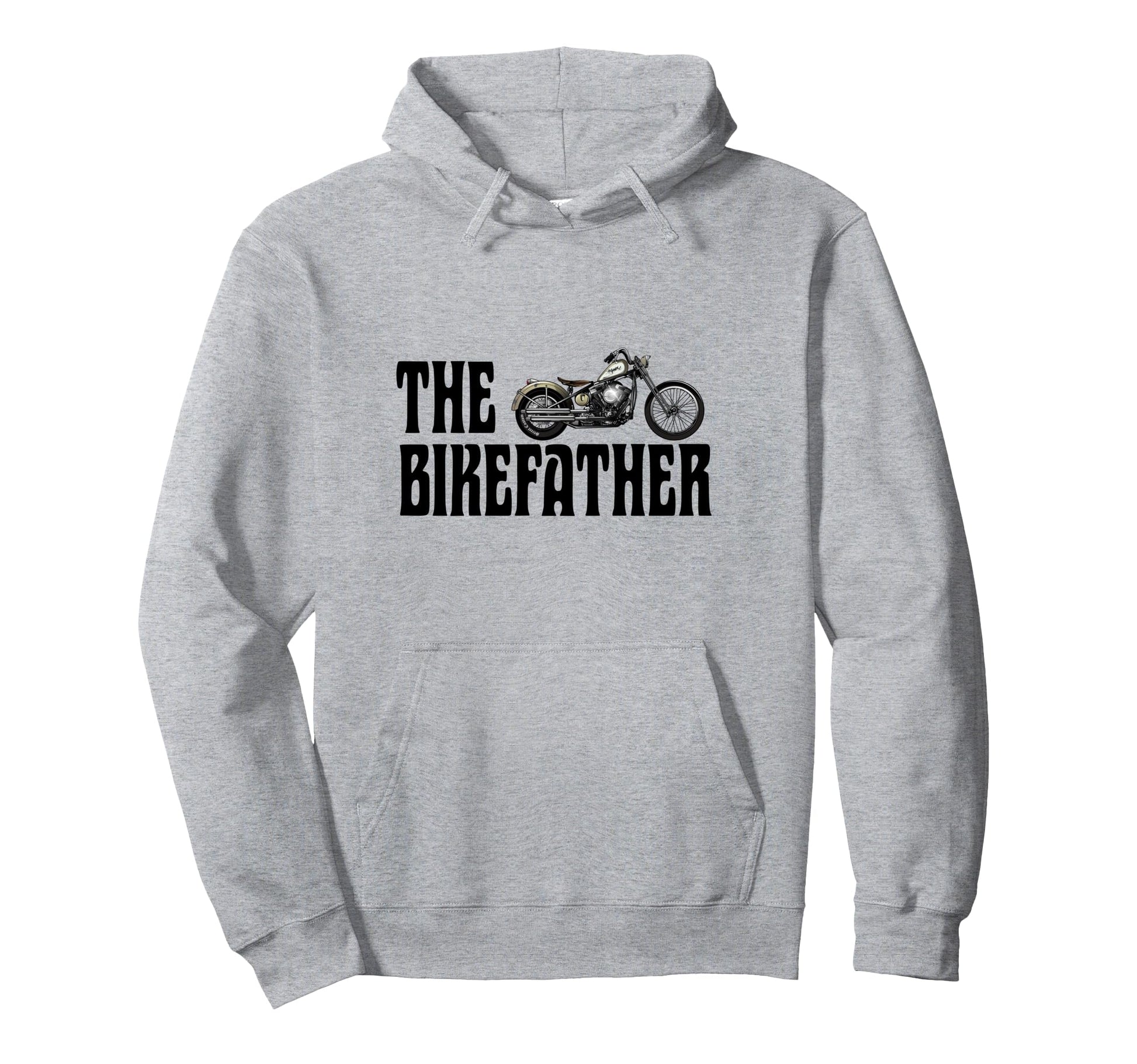 Biker Bikefather Biker Dad Funny Hoodie - Custom Art Print Unisex - T-Shirt, Sweatshirt, Hoodie