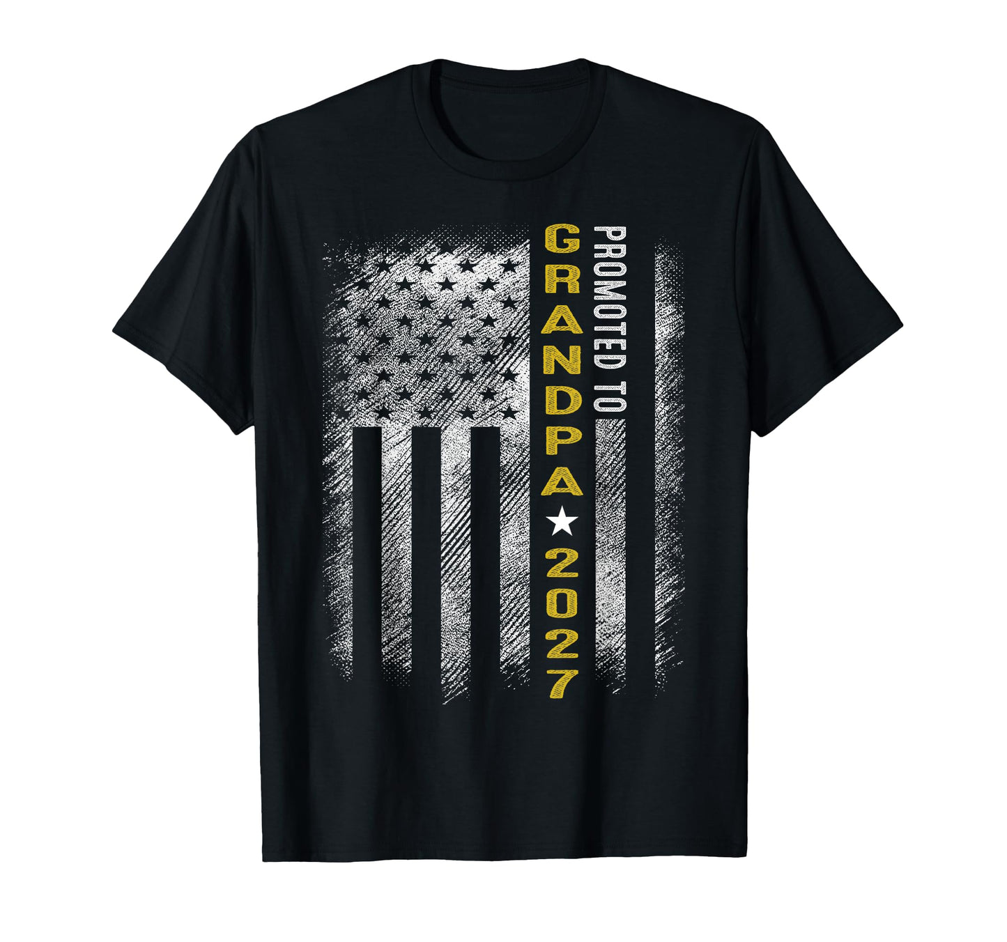 Promoted To Grandpa Est 2027 T-Shirt - Unique Graphic Men Women - T-Shirt, Sweatshirt, Hoodie