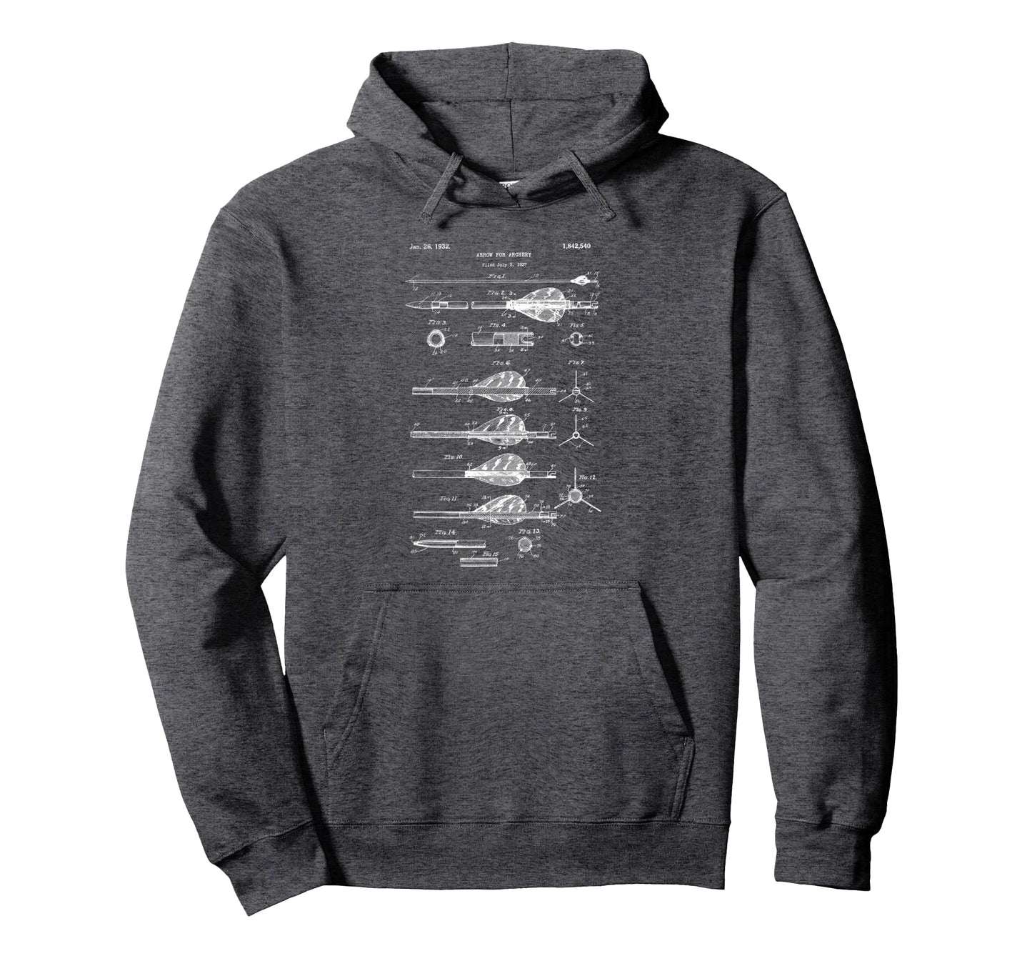 Archery Arrows Compound Bow Hoodie - Novelty Apparel Men Women - T-Shirt, Sweatshirt, Hoodie