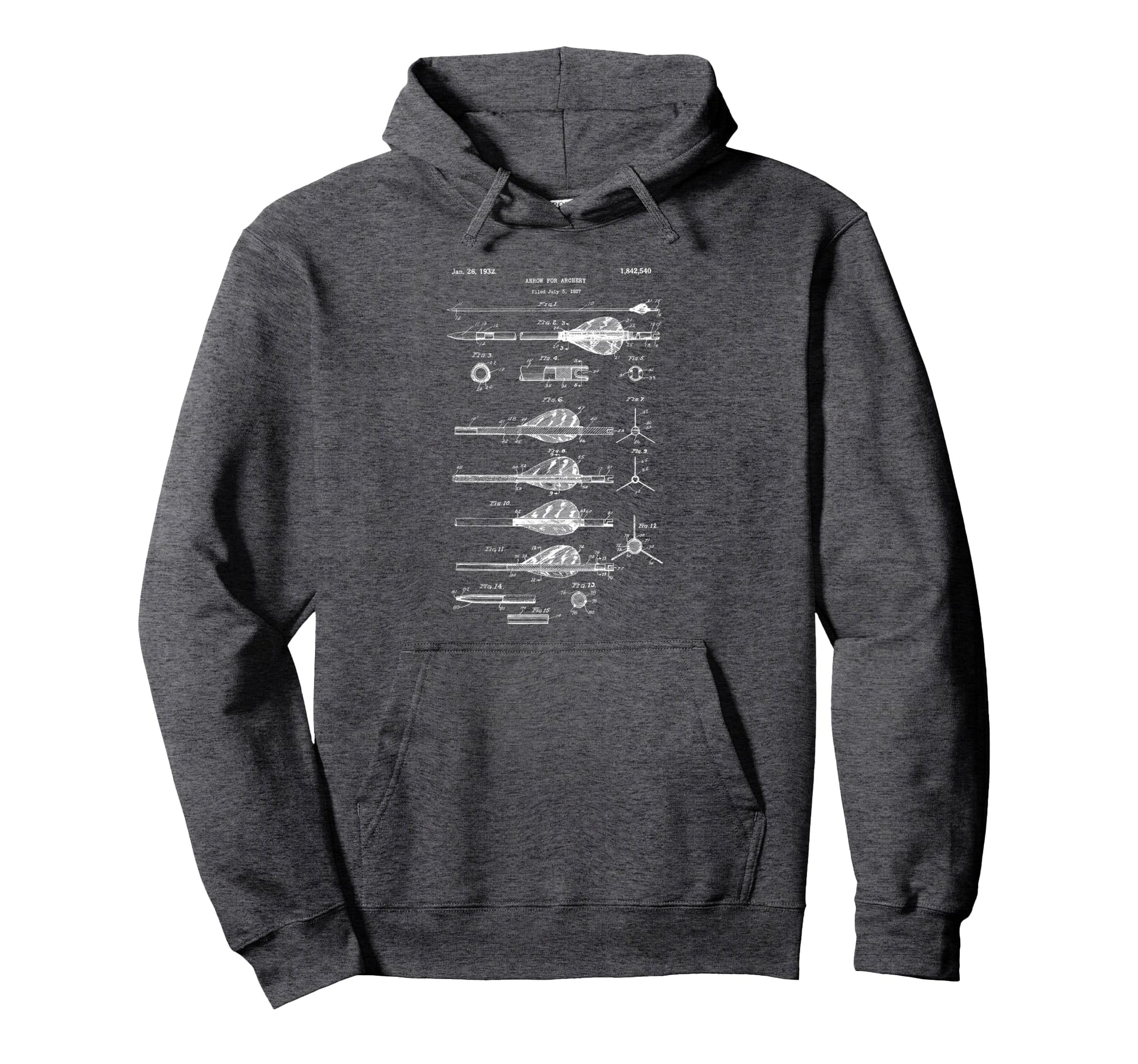 Archery Arrows Compound Bow Hoodie - Novelty Apparel Men Women - T-Shirt, Sweatshirt, Hoodie