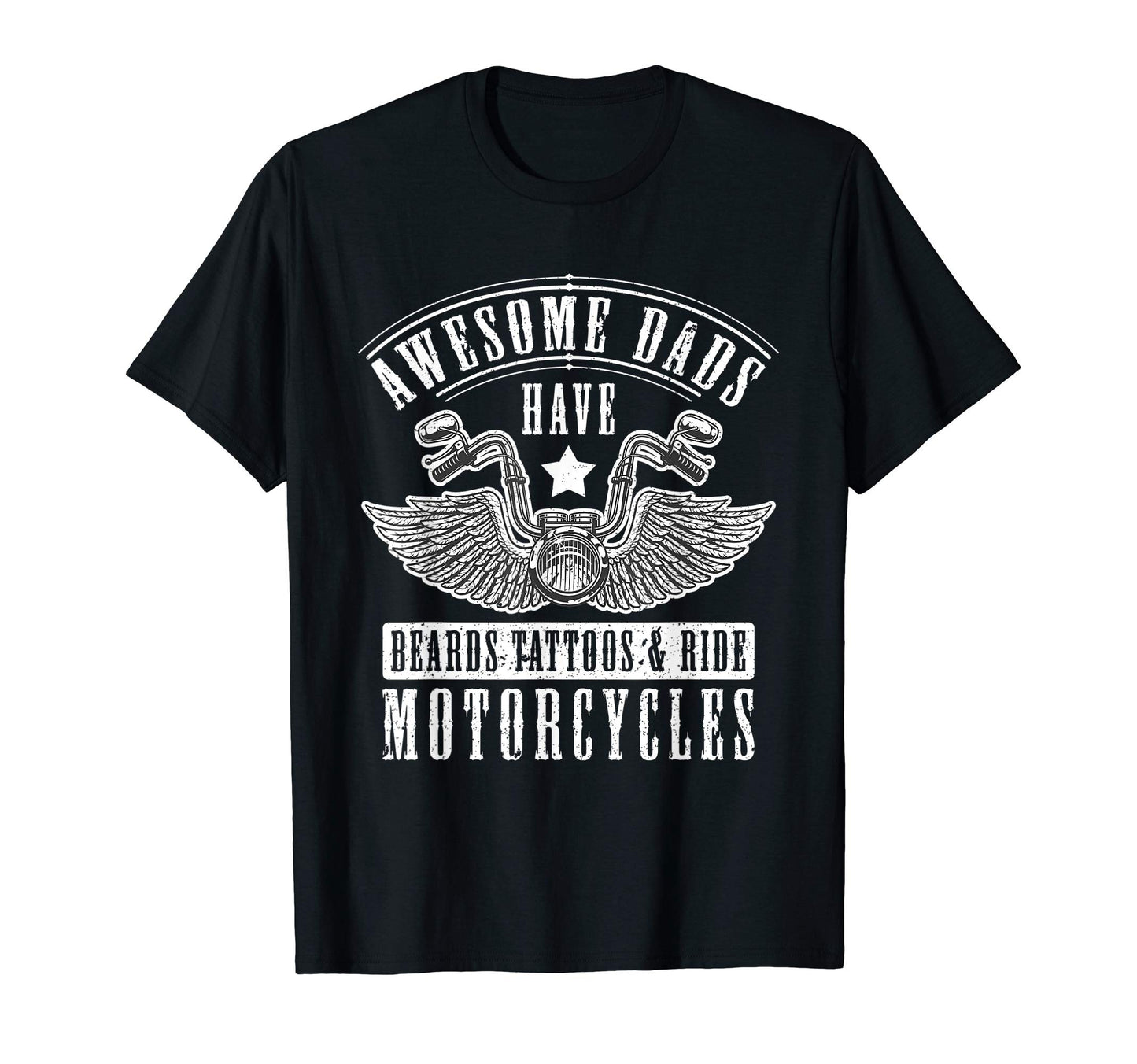 Inked Biking Dad Fathers Day Gift T-Shirt - Novelty Apparel for Adults - T-Shirt, Sweatshirt, Hoodie