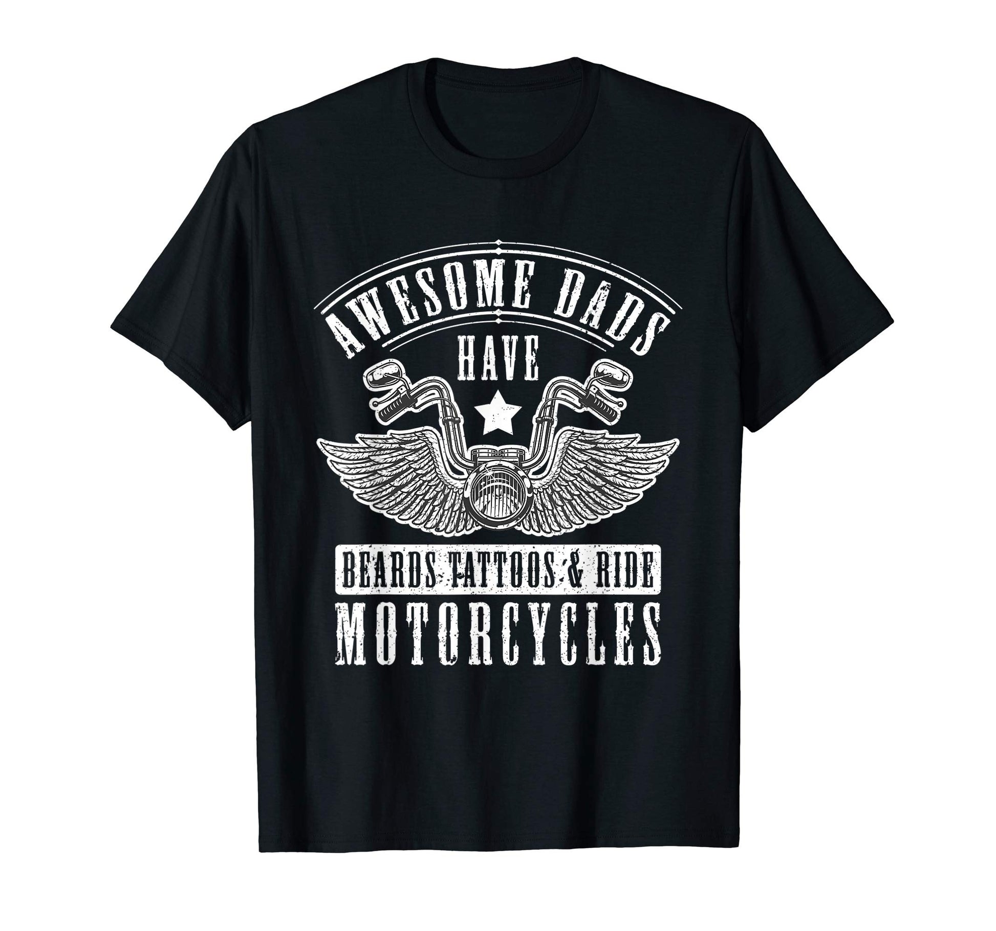 Inked Biking Dad Fathers Day Gift T-Shirt - Novelty Apparel for Adults - T-Shirt, Sweatshirt, Hoodie