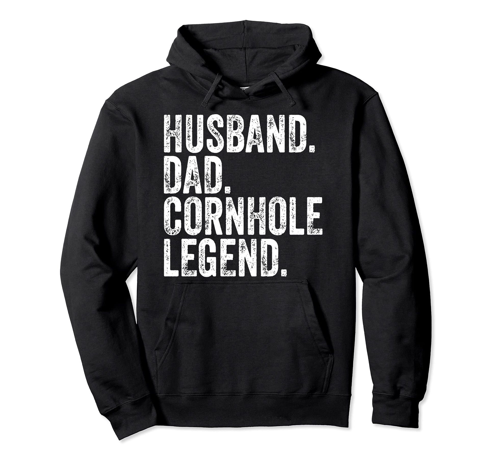 Husband Dad Cornhole Legend Funny Hoodie - Trendy Graphic Men Women - T-Shirt, Sweatshirt, Hoodie