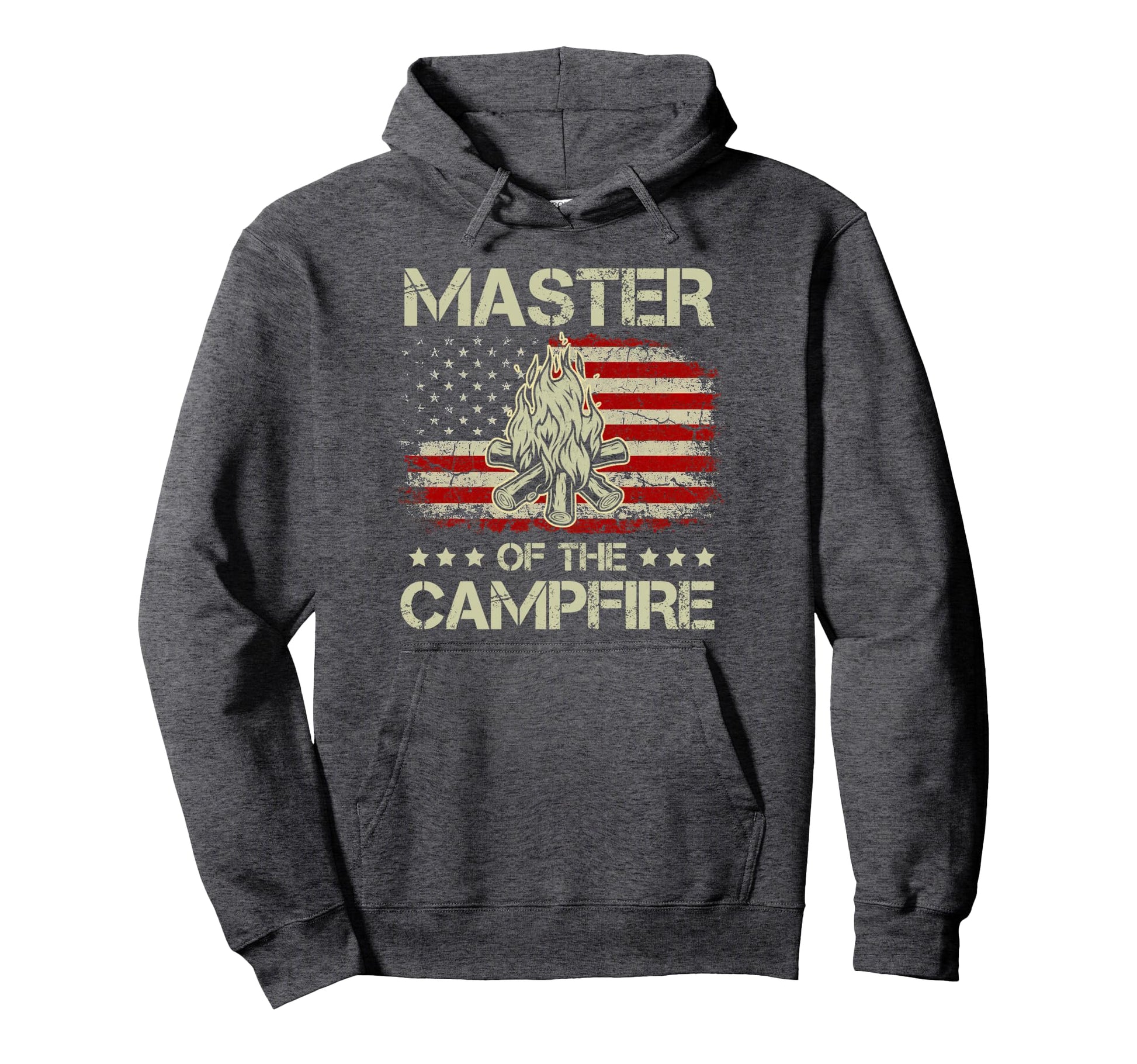 Master Campfire Sun Backpacker Camping Hoodie - Fun Novelty Design Unisex - T-Shirt, Sweatshirt, Hoodie