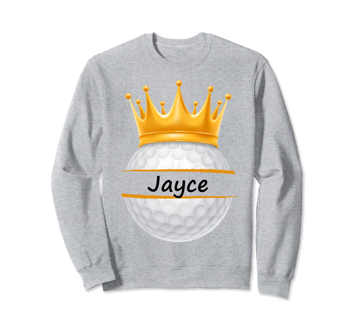 Novelty Golf Personalized Name Sweatshirt - Aesthetic Graphic Men Women - T-Shirt, Sweatshirt, Hoodie