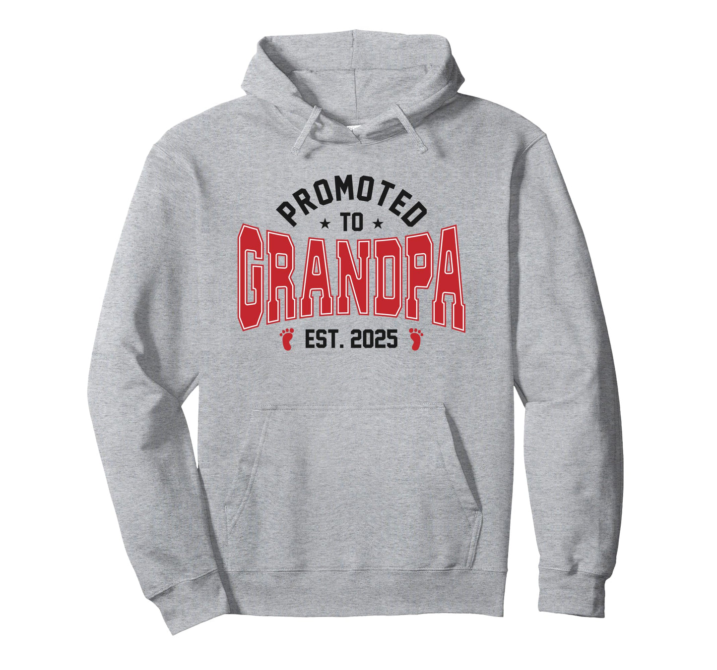 Promoted To Grandpa 2025 Soon To Be Hoodie - Custom Art Print Unisex - T-Shirt, Sweatshirt, Hoodie