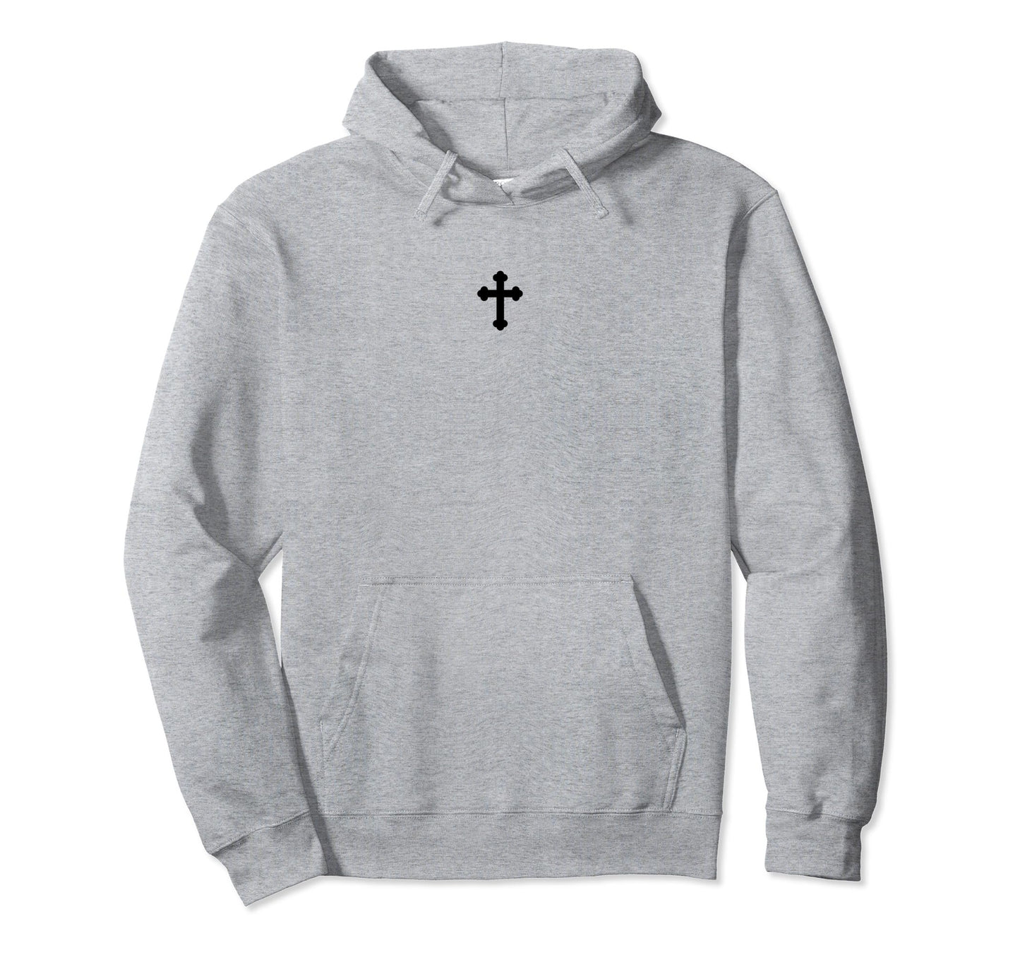 Small Cross Christianity Faith Hope Hoodie - Custom Art Print for Adults - T-Shirt, Sweatshirt, Hoodie